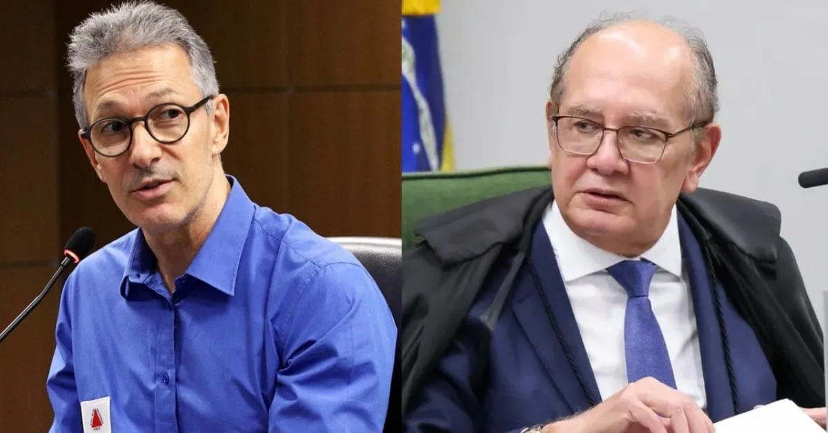 Romeu Zema e Gilmar Mendes