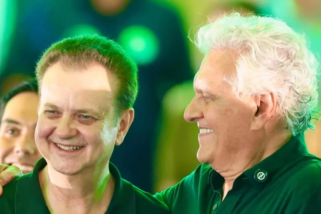 Ao lado de Gilberto Kassab, Ronaldo Caiado oficializou filiação ao PSD