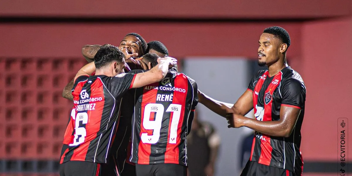 Vitória contra o Flamengo na Copa do Brasil