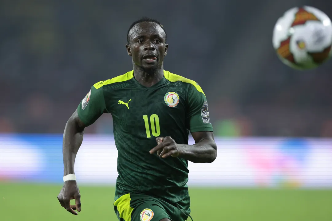 Sadio Mané capitão da seleção senegalesa de futebol