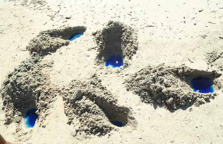 Praia de São Tomé de Paripe, em Salvador