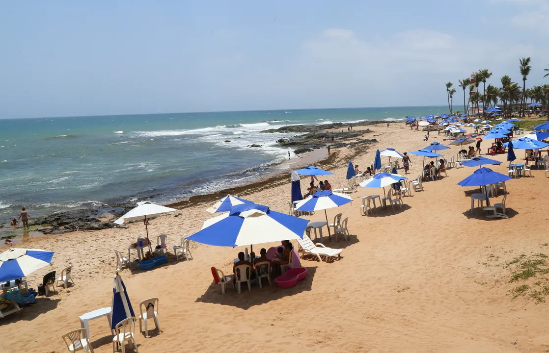 Praia do farol de Itapuã