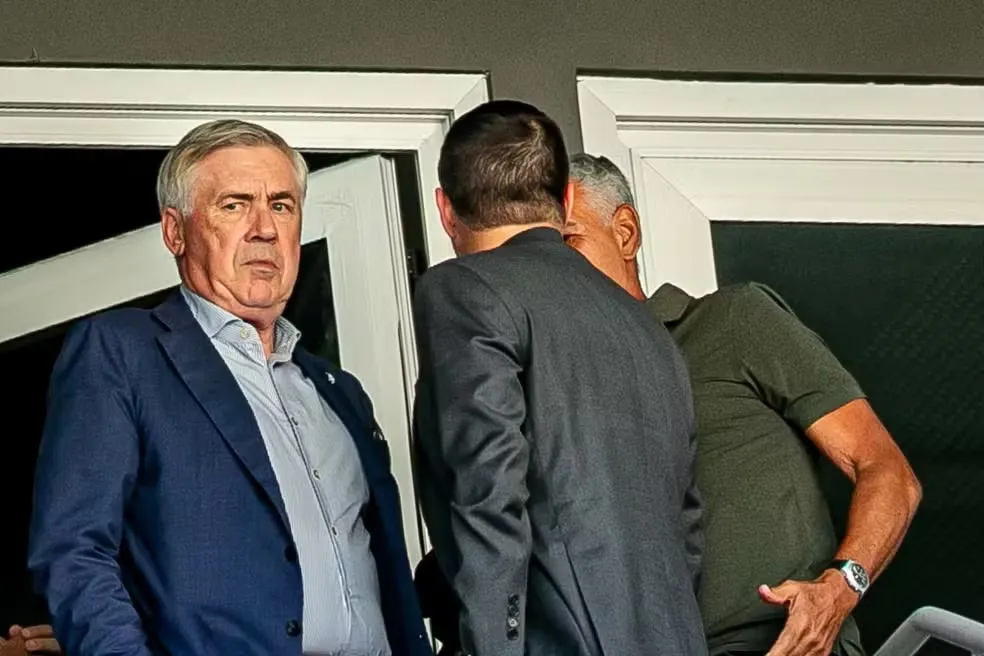 Ancelotti na Fonte Nova