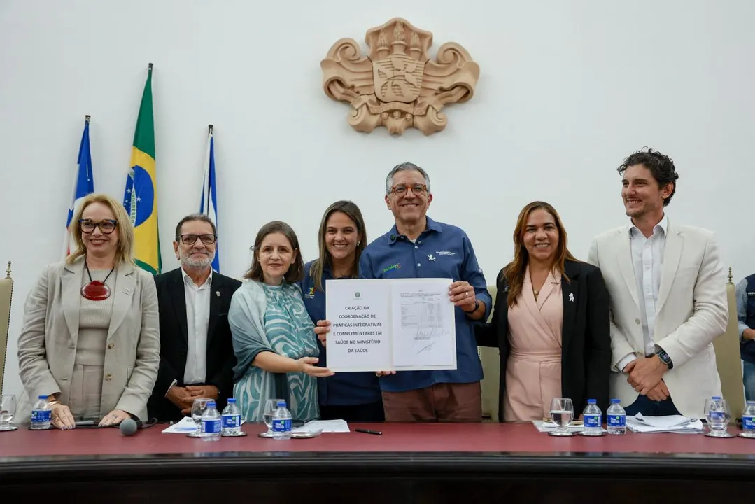 Alexandre Padilha durante cerimônia de abertura do 5º Congresso de Práticas Integrativas e Complementares