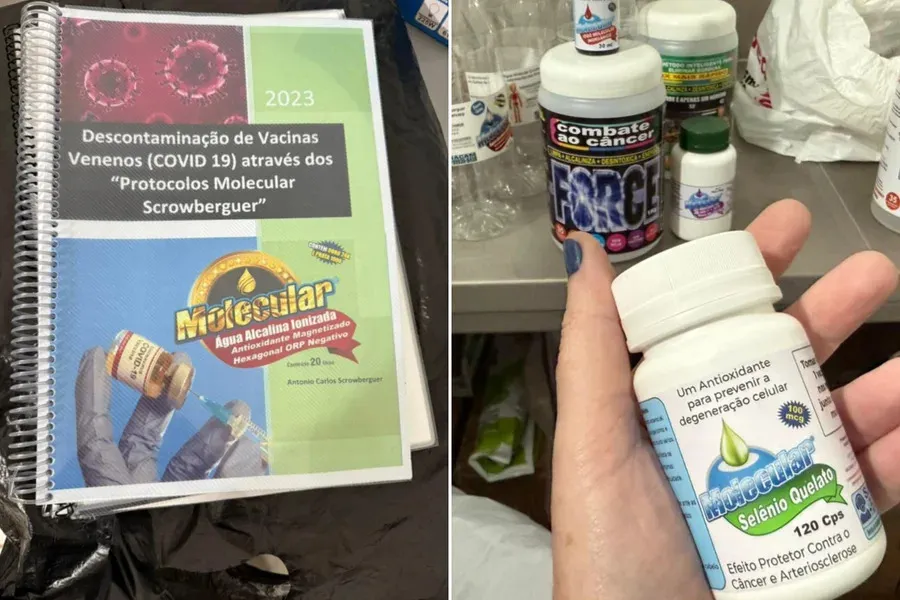 Durante operação, policiais localizaram produtos sem registro