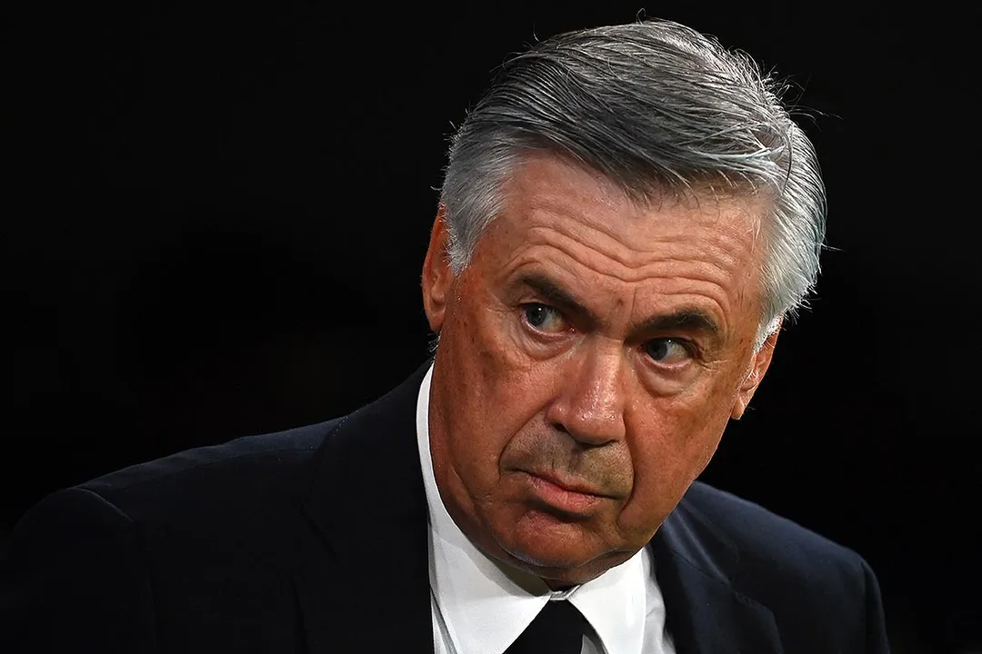 Carlo Ancelotti, técnico da Seleção Brasileira.