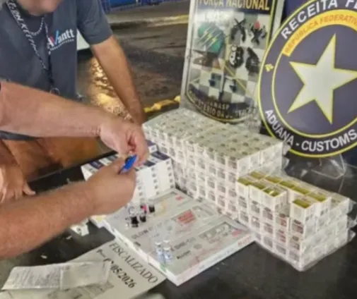 Militar transportava tirzepatida de forma irregular