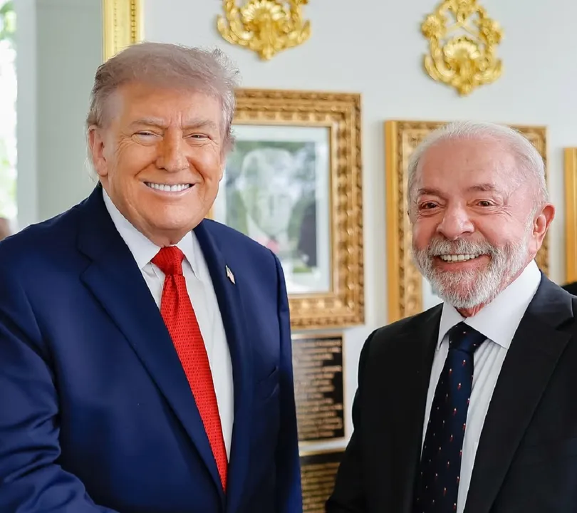 Reunião entre Lula e Trump durou três horas.