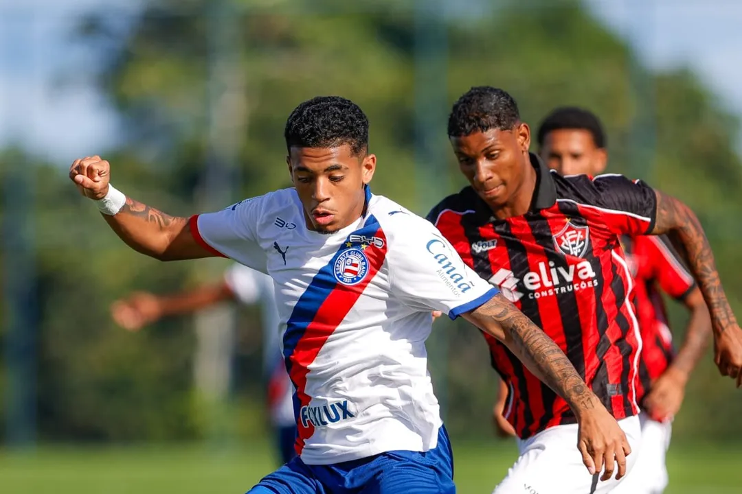 Bahia vacila e fica no empate com o Vitória no Sub-20
