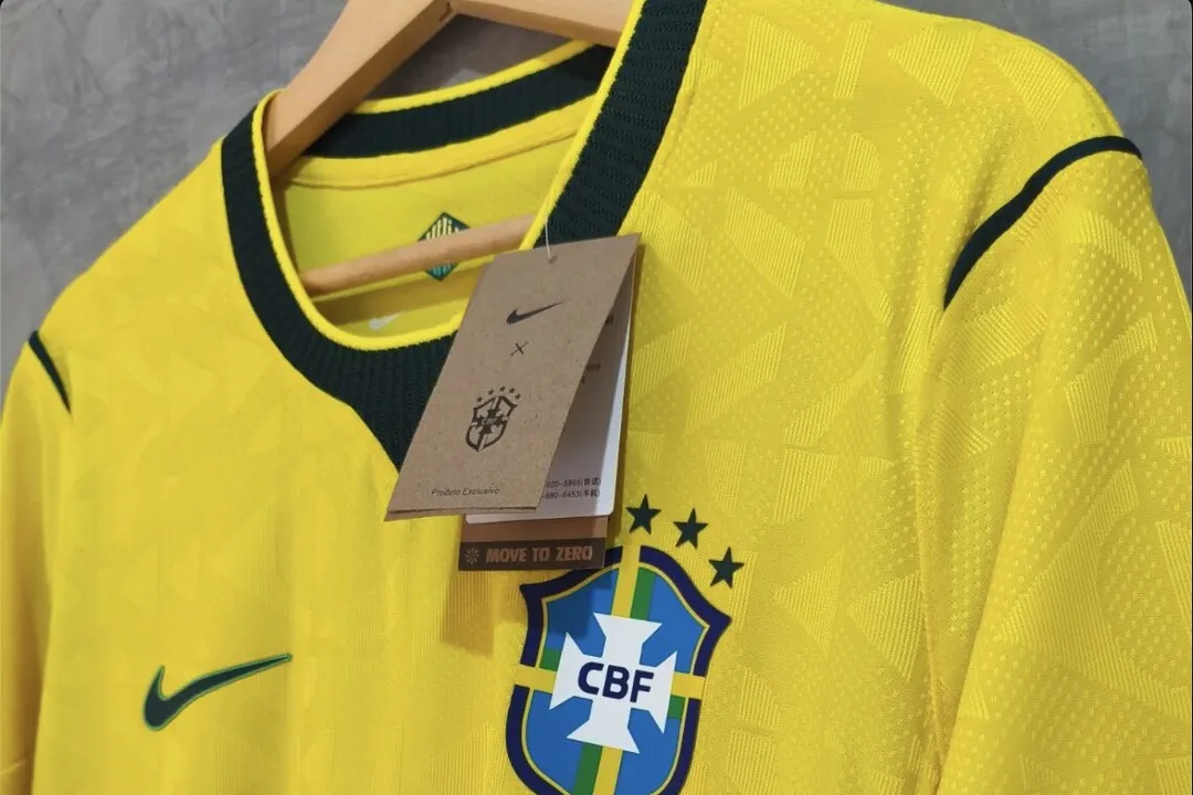 Suposto vazamento do uniforme da seleção brasileira