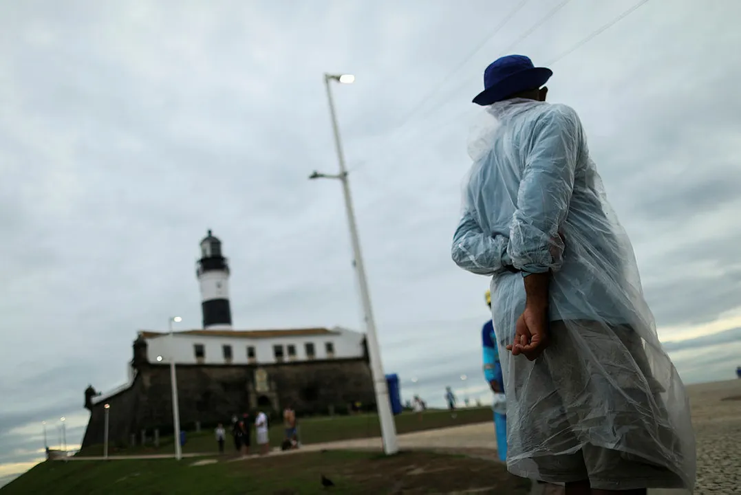 Probabilidade de chuva é elevada