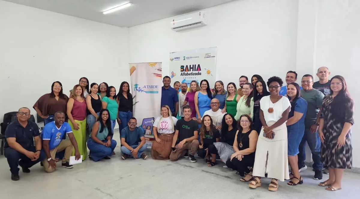 Várzea Nova promove formação para professores do ensino fundamental