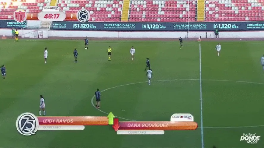 Jogo entre Nexcara e Querétaro