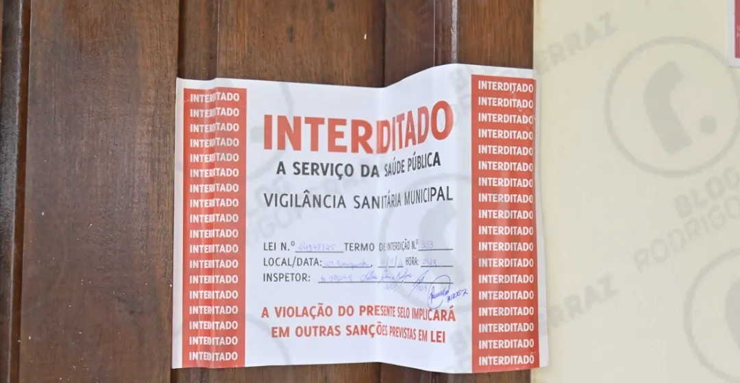 Cozinha vai ficar interditada por tempo indeterminado