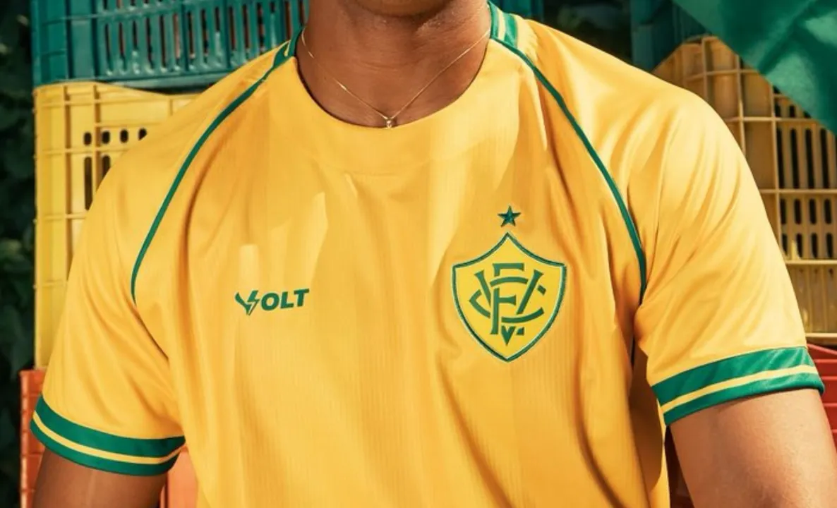Camisa lançada pelo Vitória para a Copa do Mundo