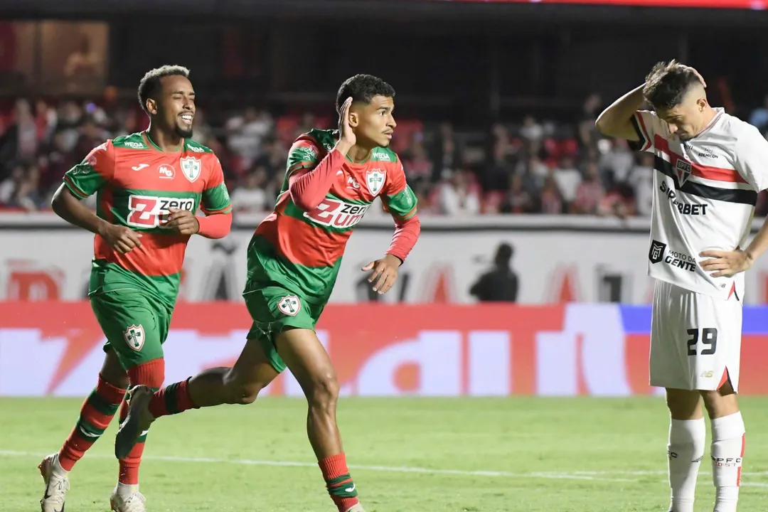 Renê em partida contra o São Paulo