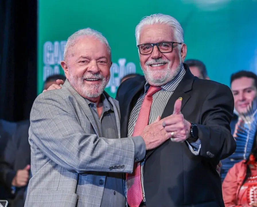 Lula e Jaques Wagner