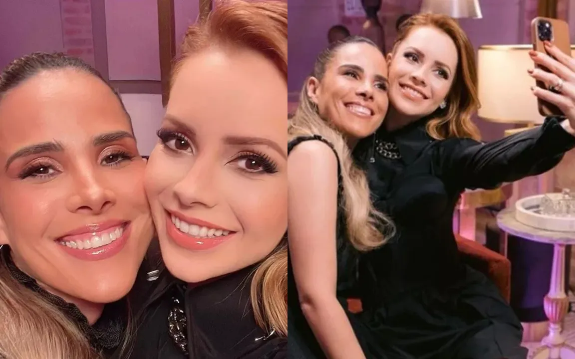 Wanessa Camargo e Sandy juntas em campanha