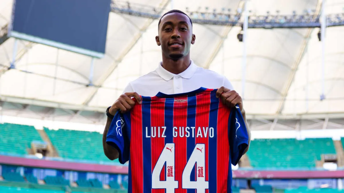 Luiz Gustavo pelo Bahia