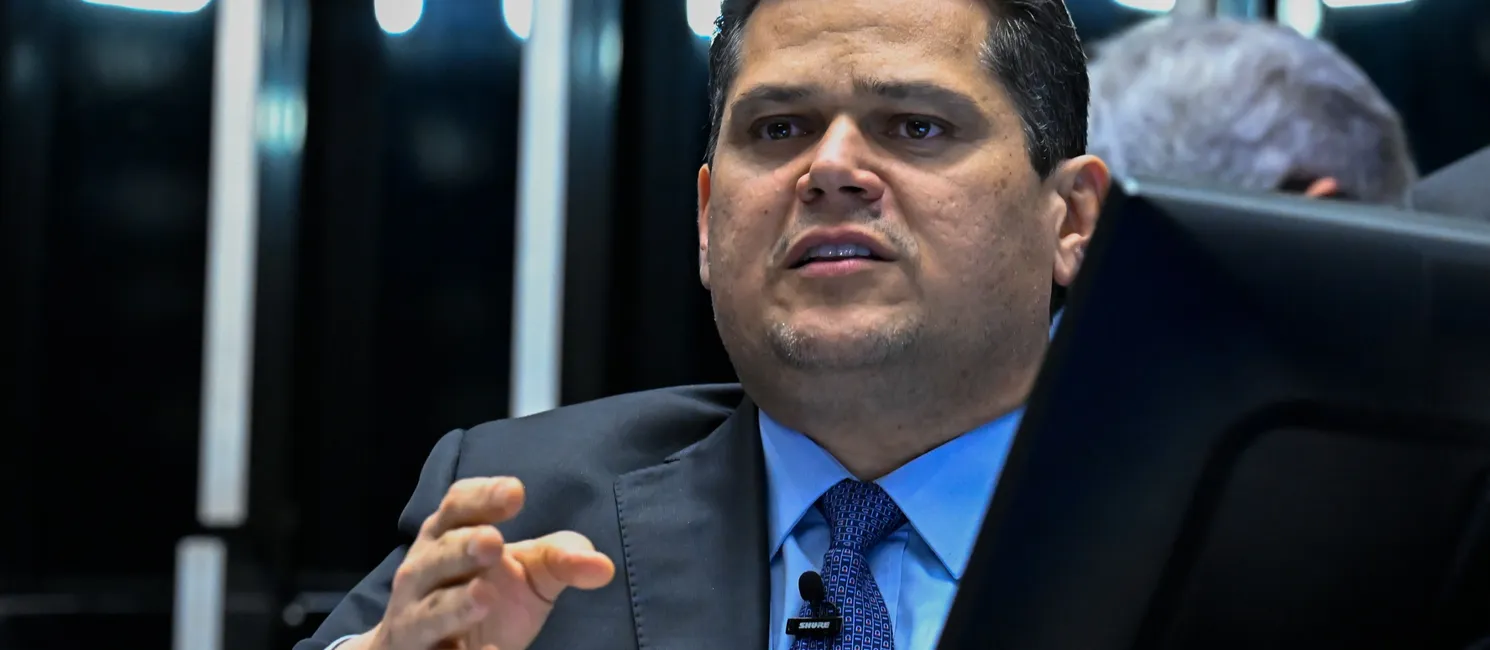 Davi Alcolumbre, presidente do Congresso Nacional