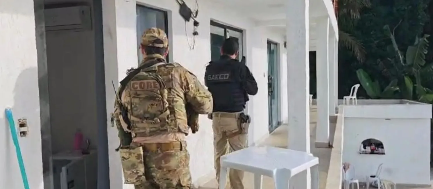 Imagens da operação na comunidade do Vidigal