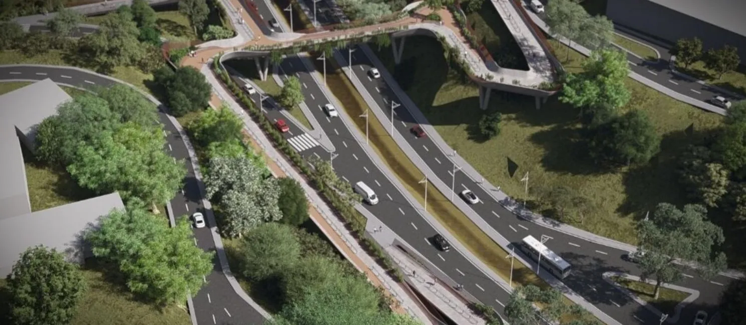 Passarela de 480 metros vai ligar Vale do Canela, a região da Universidade Federal da Bahia (UFBA) e o bairro da Graça.