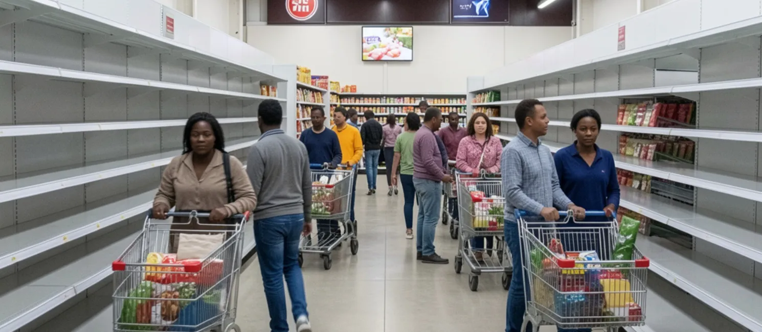 Há risco de desabastecimento de produtos e altas nos preços