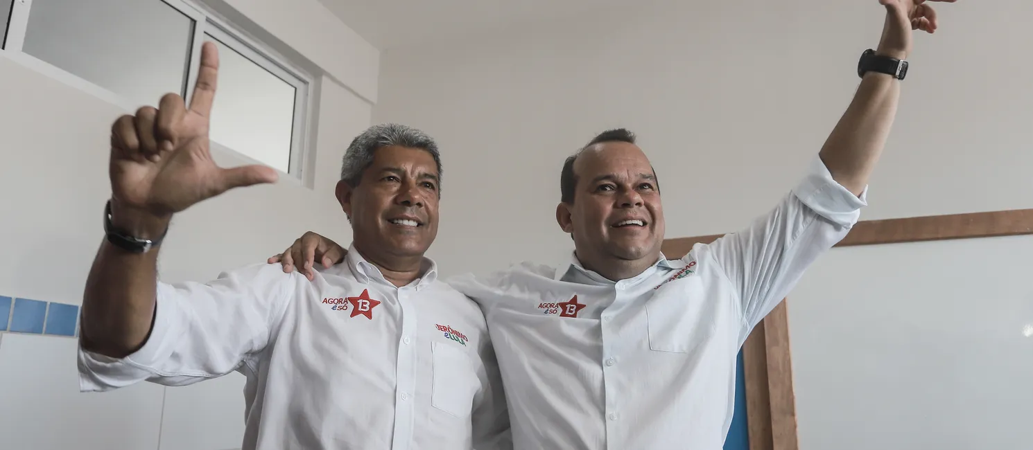 Jerônimo Rodrigues e Geraldo Jr vão reeditar dupla de 2022 nas eleições de outubro