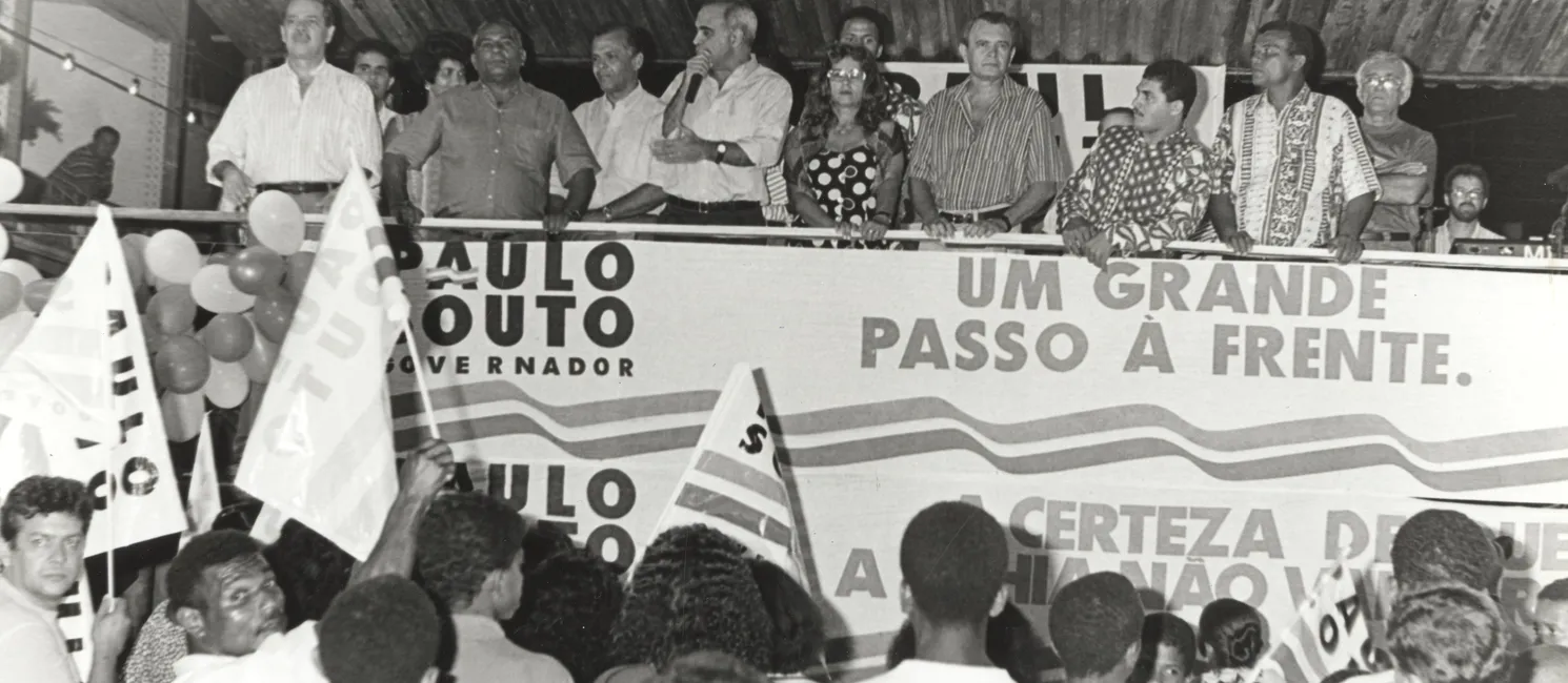 Paulo Souto, candidato do grupo em 1994