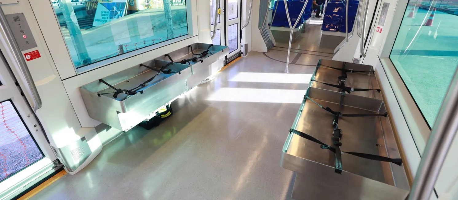 O VLT contará com um vagão específico para o transporte de pescados, com capacidade para até 240 quilos por viagem