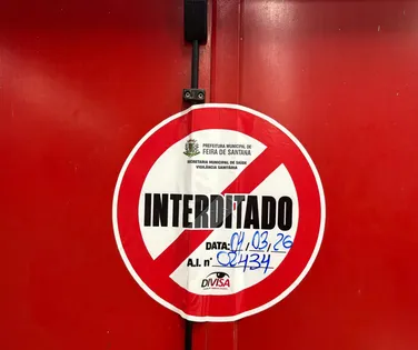 Fábrica de cosméticos irregular é interditada em Feira de Santana - Imagem