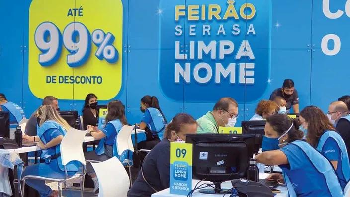 Feir&atilde;o Limpa Nome com descontos de at&eacute; 99% come&ccedil;a nesta segunda