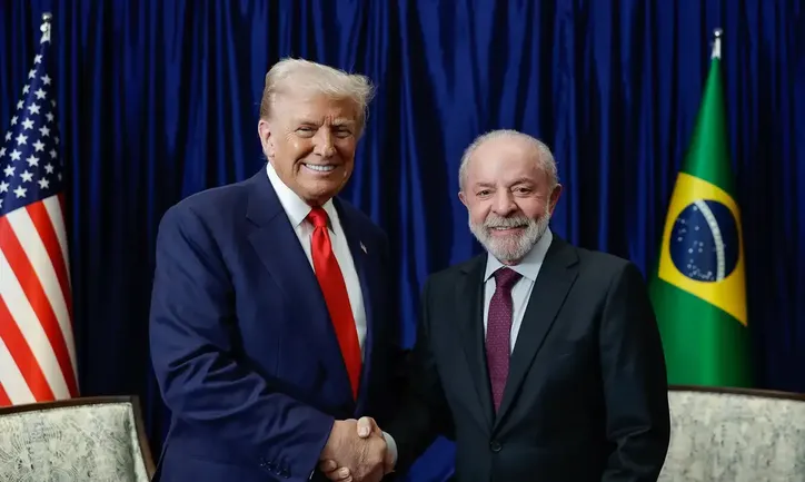 Último encontro em Lula e Donald Trump, presidente dos Estados Unidos, aconteceu em outubro do ano passado, na Malásia