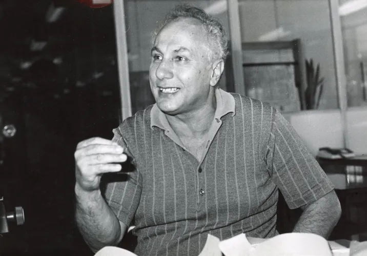 Beijoqueiro esteve em Salvador e na redação de A TARDE em 1987