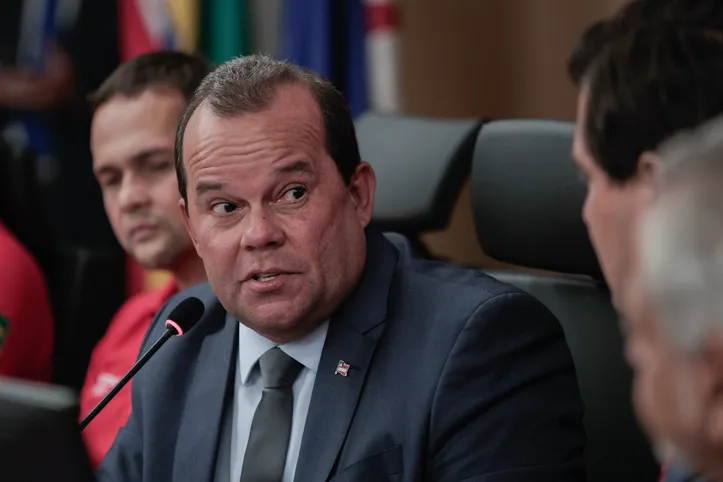 O vice governador Geraldo Jr. (MDB)

Data: 25/02/25
Foto: Uendel Galter /Ag A Tarde.