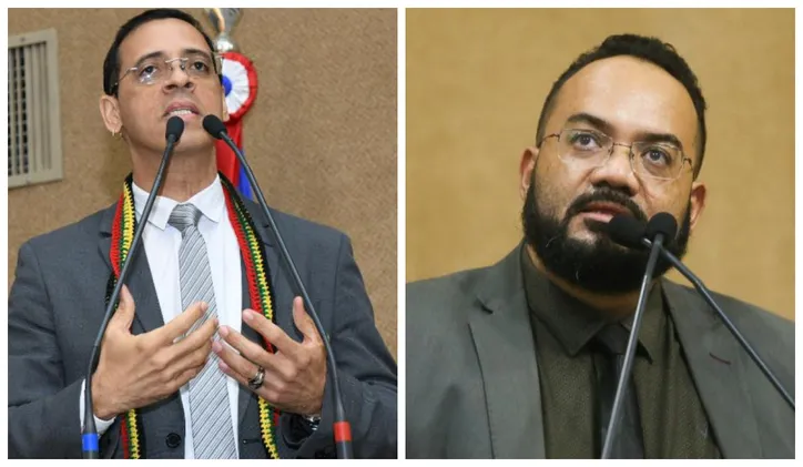 Deputados Hilton Coelho (PSOL) e Leandro de Jesus (PL)