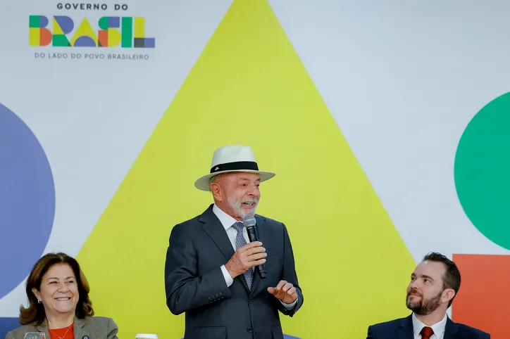 Presidente Lula (PT) durante agenda governamental