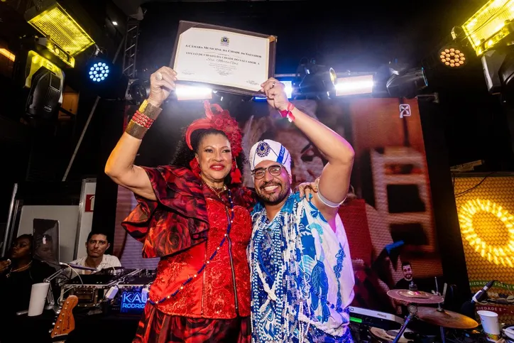 Um Carnaval inesquecível para Marta Góes