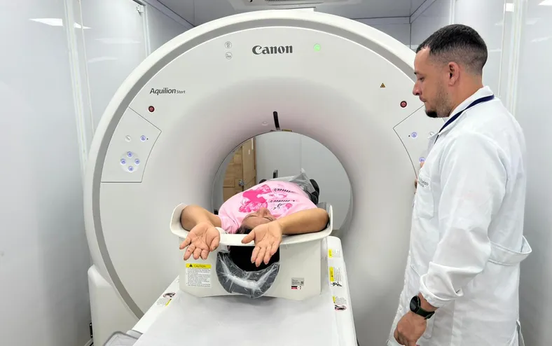 Carreta de exames deve zerar espera por tomografia em Feira e região - Imagem