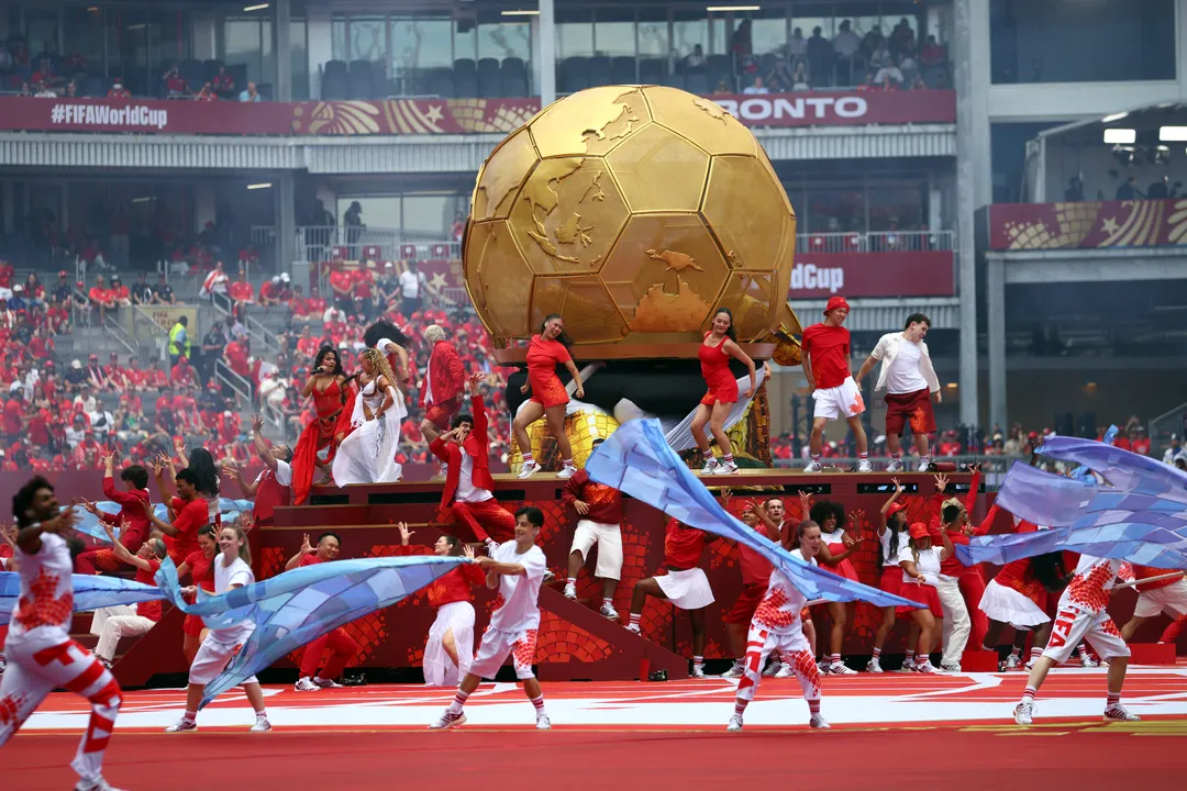 Abertura da Copa do Mundo no Canadá