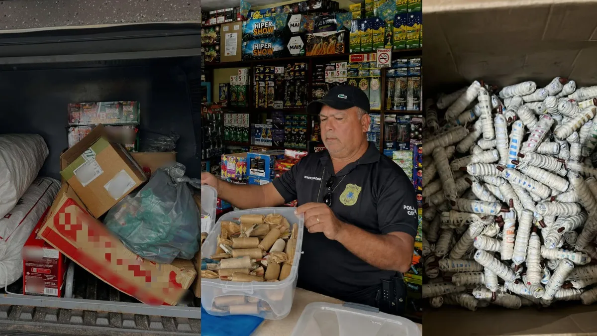 Imagem ilustrativa da imagem Ação da Polícia Civil recolhe 32 mil fogos de artifício em cidades baianas