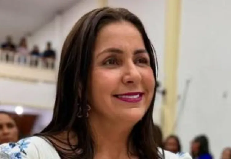 Jaqueline Soares, prefeita de Nilo Peçanha (Podemos)