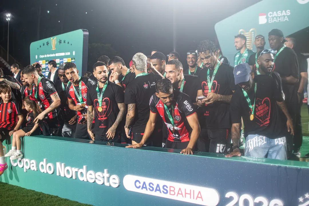 Festa da comemoração do título da Copa do Nordeste