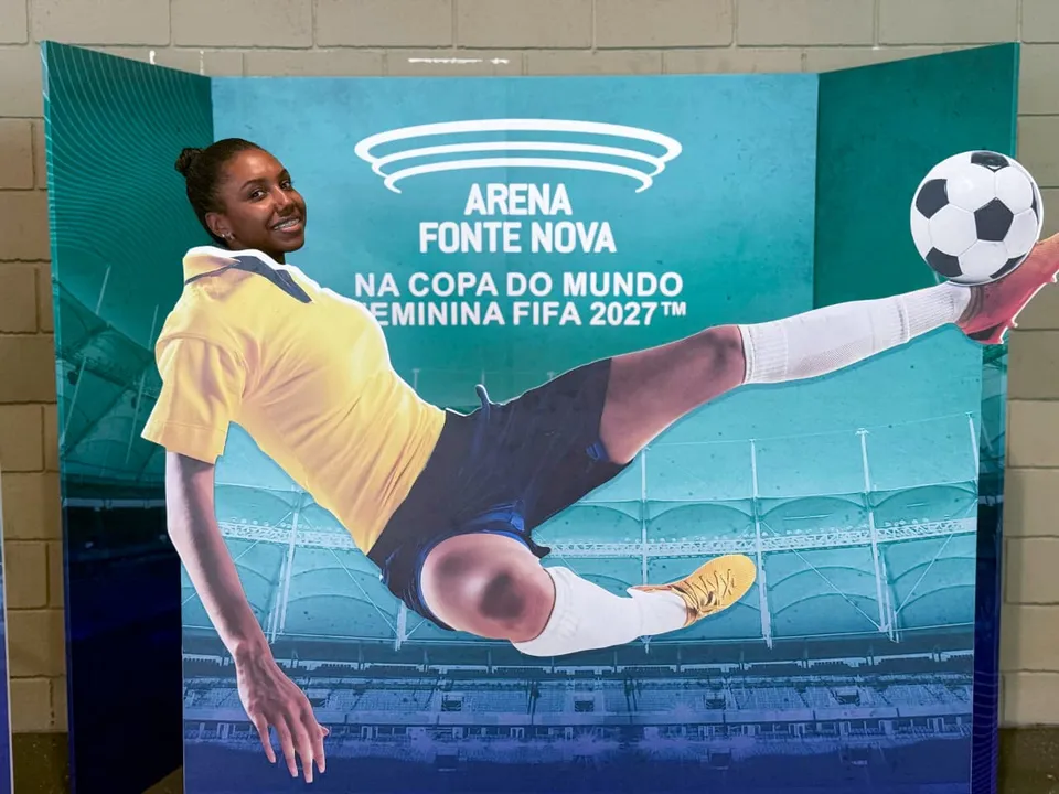 Escolhida como uma das sedes da Copa do Mundo Feminina de 2027, Arena Fonte Nova iniciou ações para aproximar os torcedores do maior torneio de futebol feminino do planeta.