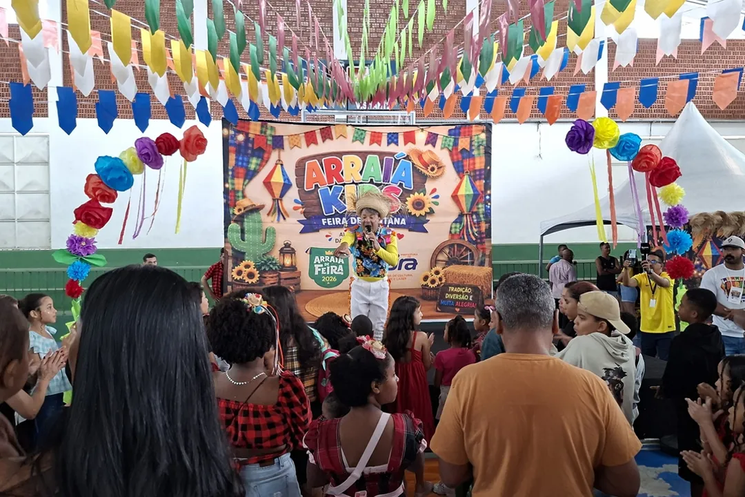 Imagem ilustrativa da imagem Arraiá Kids em Feira de Santana reúne música e cultura para as crianças