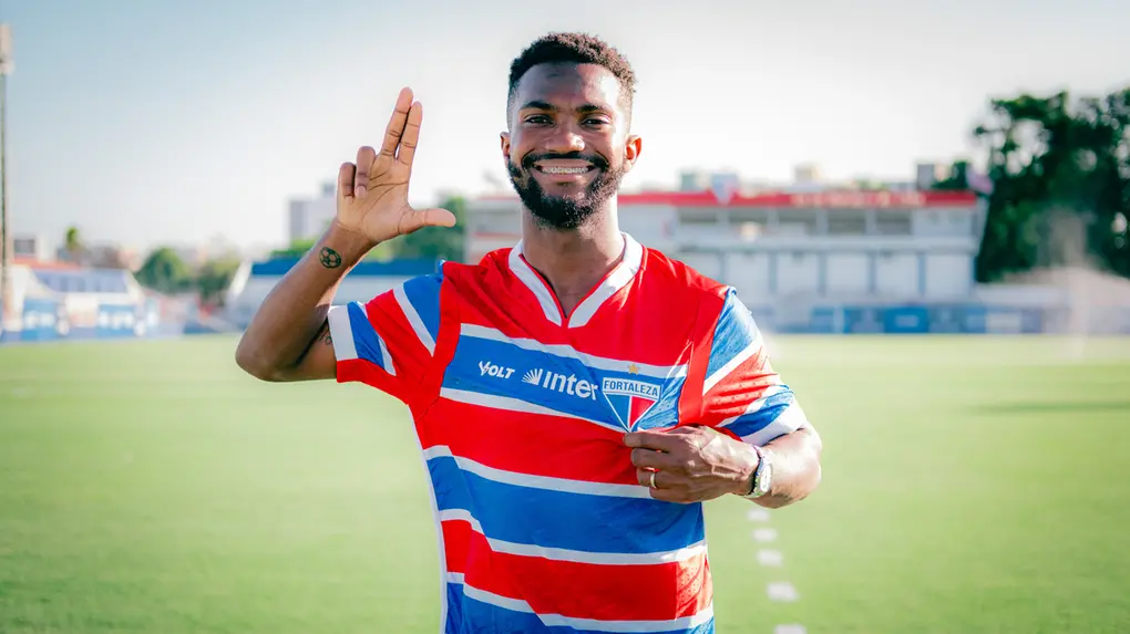 Vitinho, atacante do Fortaleza