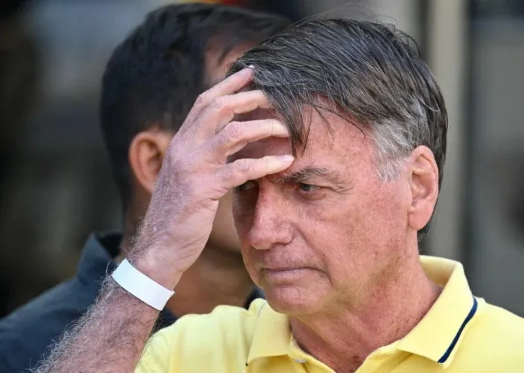 O ex-presidente Jair Bolsonaro
