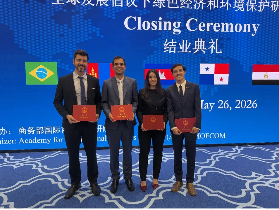 O encontro foi promovido pelo Ministério do Comércio da China