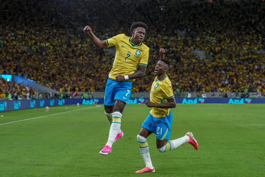 Vinicius Jr. e Luiz Henrique