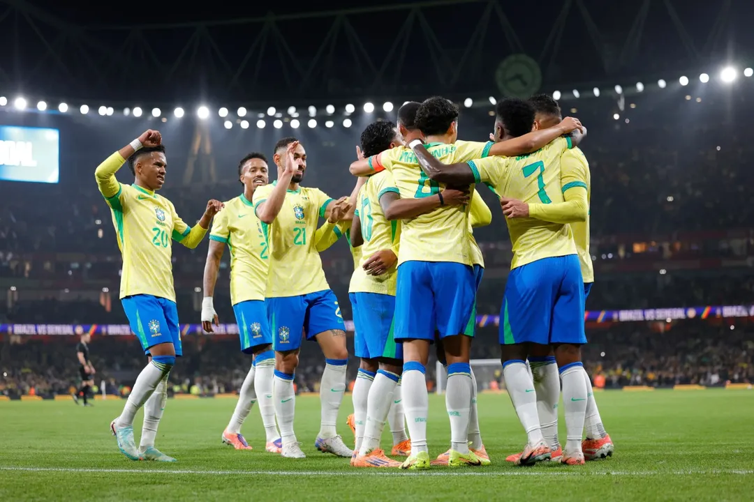 Jogadores da Seleção Brasileira
